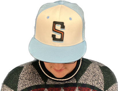 2024 Lucky Horseshoes Light Blue On-Field S Block Hat