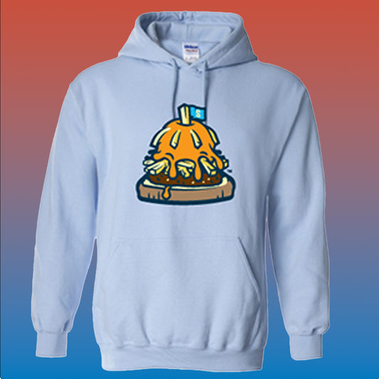 Springfield Lucky Horseshoes Capitol Horseshoe Blue Hoodie