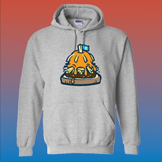 Springfield Lucky Horseshoes Capitol Horseshoe Gray Hoodie