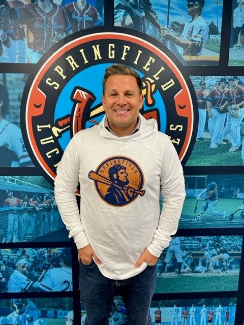 Springfield Lucky Horseshoes, Lincoln Long Sleeve Hoodie Tee