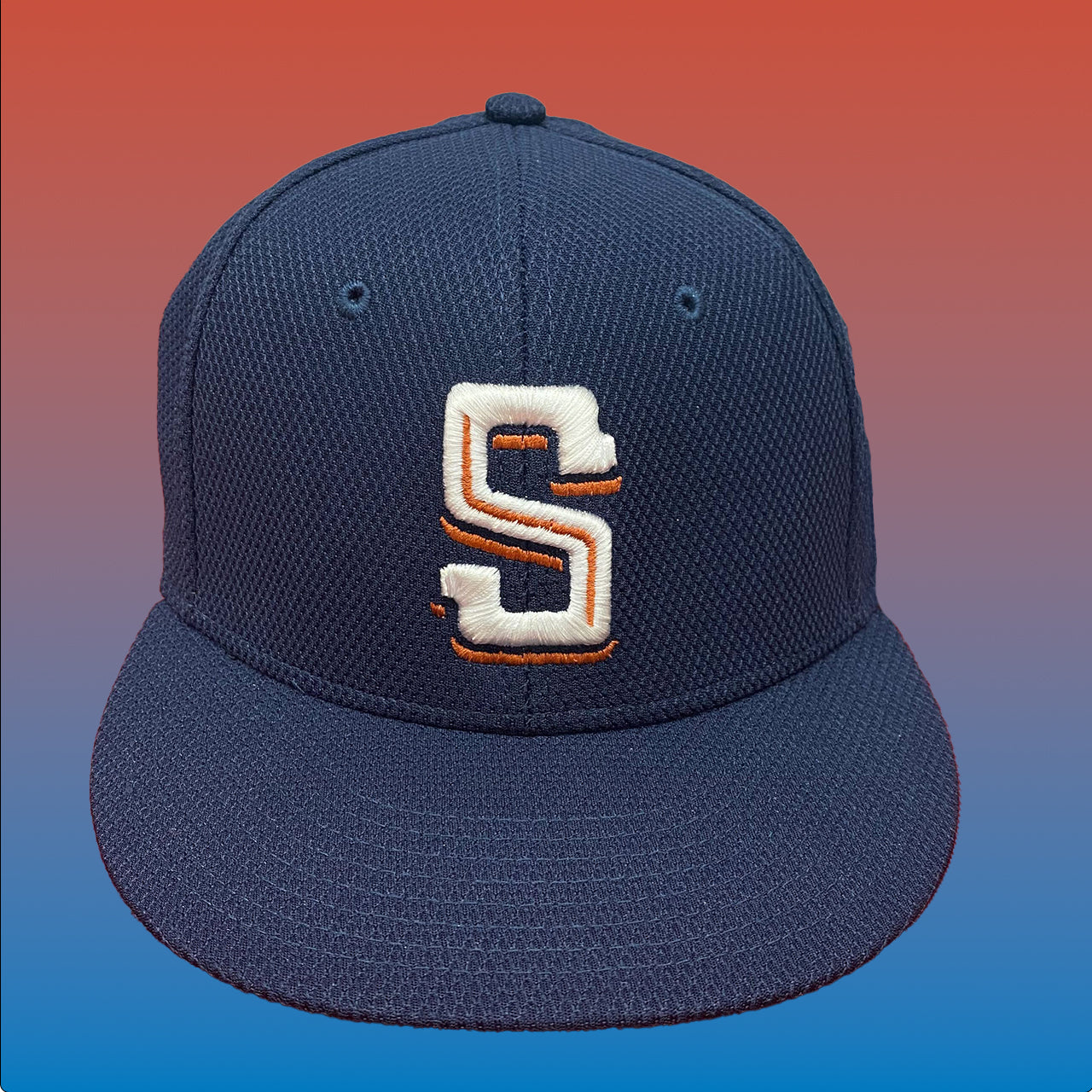 Lucky Horseshoes Navy S Block On-Field Hat