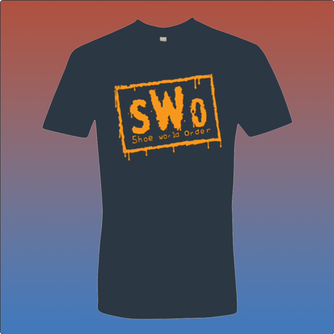 Shoe World Order Heather Navy T-Shirt