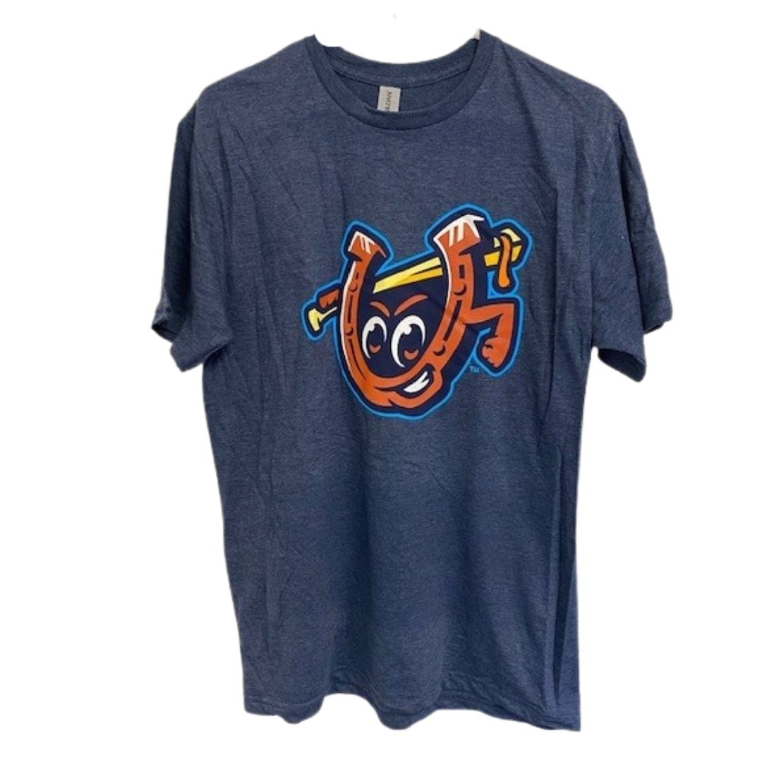 Heather Navy Horseshoes Unisex T-Shirt