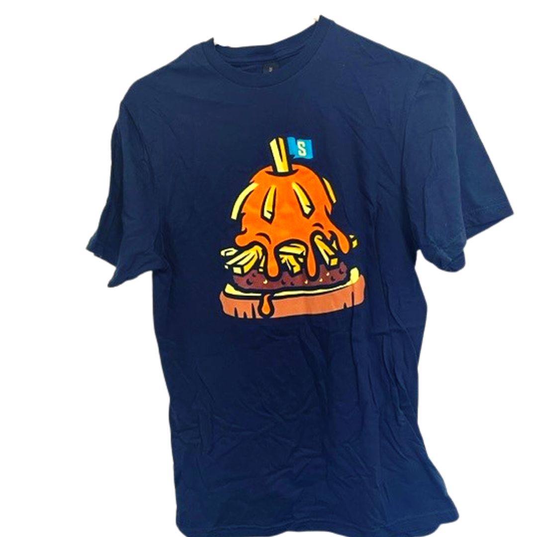 Springfield Lucky Horseshoes Navy Capitol Logo T-Shirt