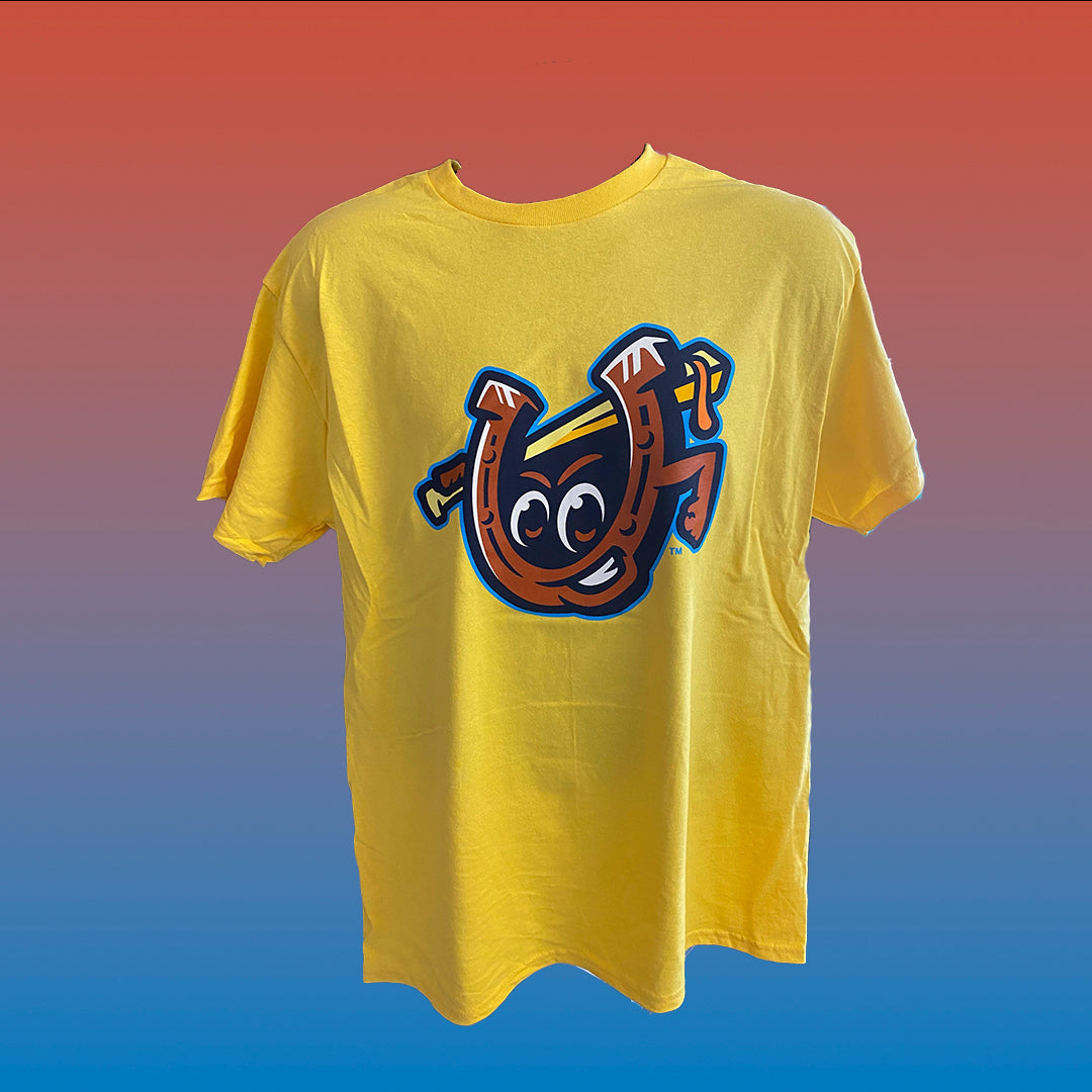Ultra Cotton Yellow Horseshoe Character T-Shirt