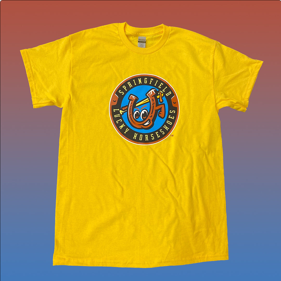 Springfield Lucky Horseshoes Daisy Yellow T-Shirt