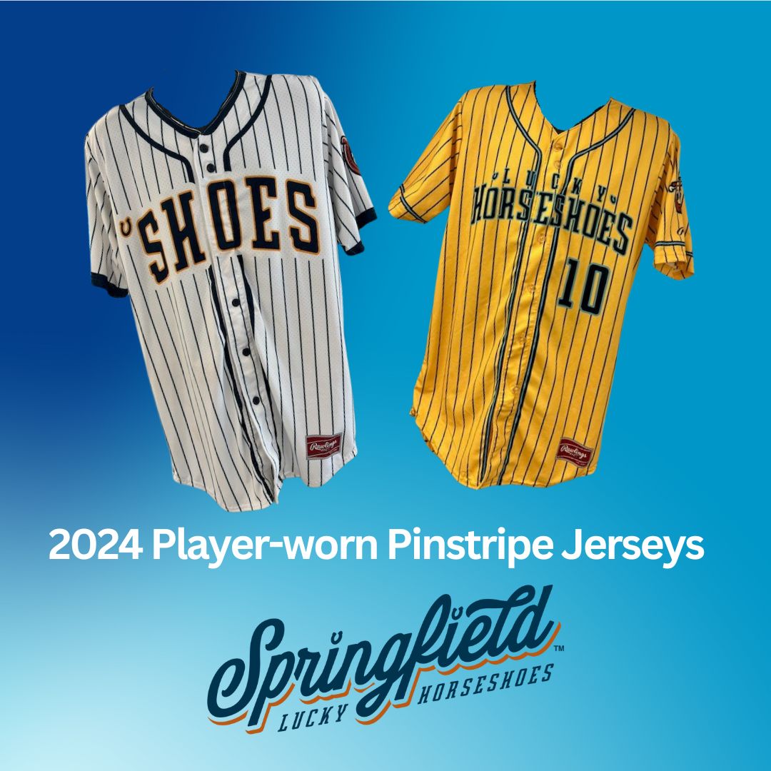 2024 'Shoes On-Field Jerseys by Rawlings Game-worn pinstripes