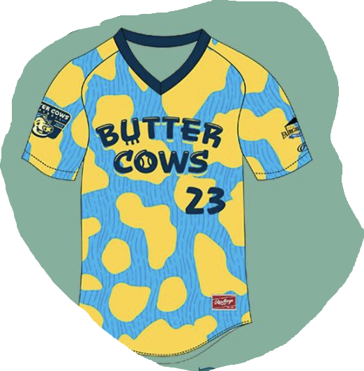 Authentic On-Field Butter Cows Jersey