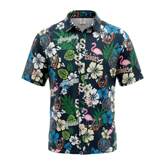 Aloha! 'Shoes Hawaiian Button Up Shirt