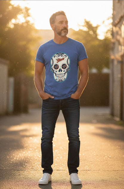 Lucky Horseshoes Sugar Skull Tee