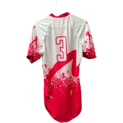 Authentic On-Field Lucky Horseshoes Pink Jersey