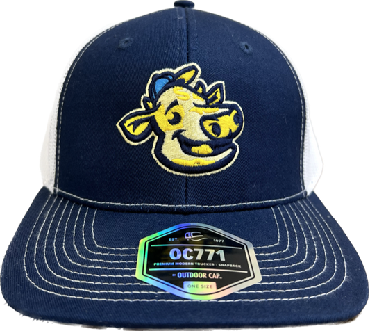 Butter Cows Snapback or Flex Fit Hat