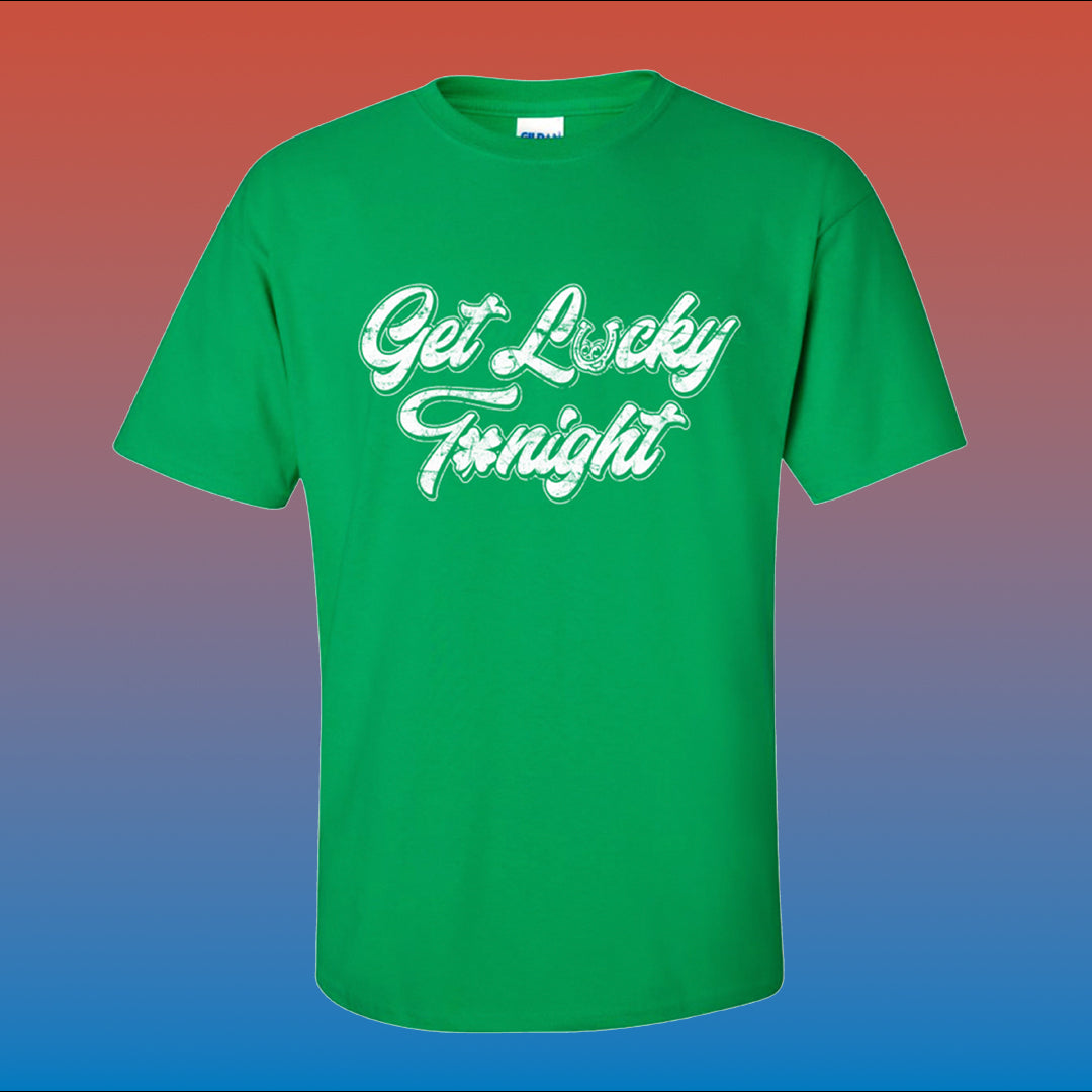 Limited Edition Green Shamrock Lucky Shoe T-Shirt