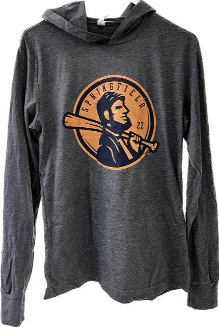 Springfield Lucky Horseshoes, Lincoln Long Sleeve Hoodie Tee