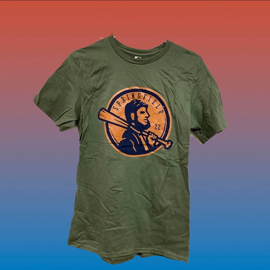 Military Green Lincoln Penny T-Shirt