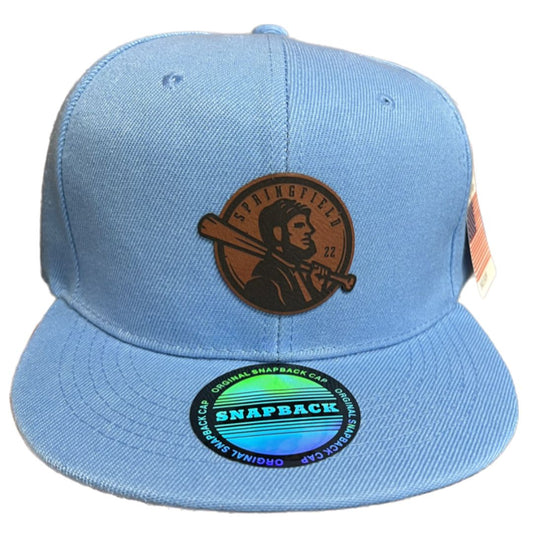 Baby Blue Lincoln Penny Snapback