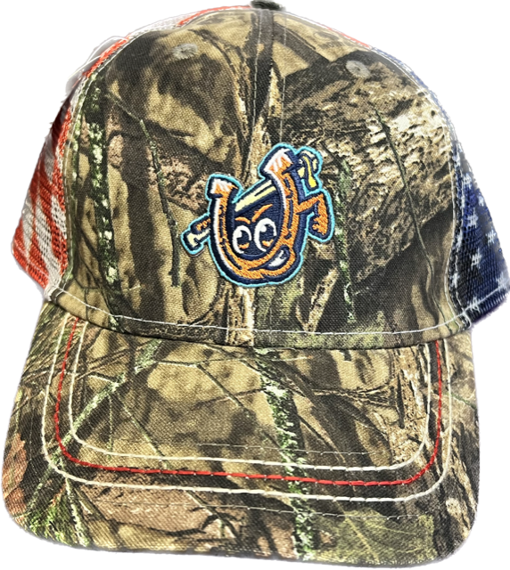 Horseshoe Mossy Oak USA Snapback Hat