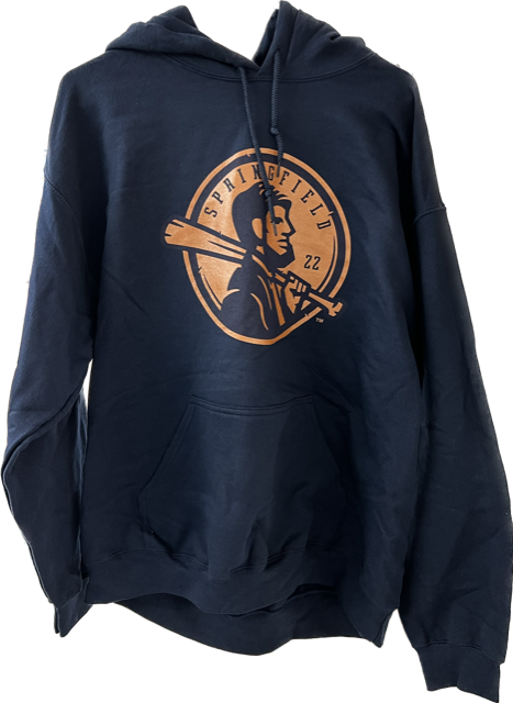 Lucky Horseshoes Navy Lincoln Hoodie